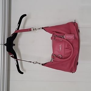 Gently used Pink COACH satchel